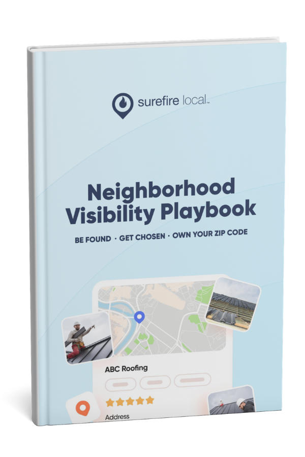 book cover - Neighborhood Visibility Playbook